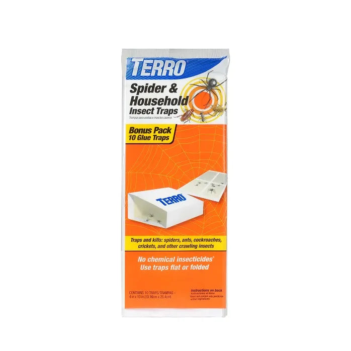 TERRO® Spider & Insect Trap 10-Pack