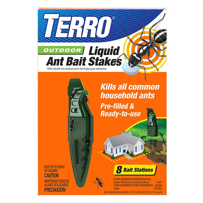 TERRO® Outdoor Liquid Ant Bait Stakes